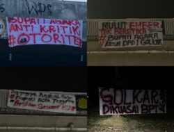 Spanduk Kritik terhadap Bupati Aceh Tenggara Muncul di Banda Aceh