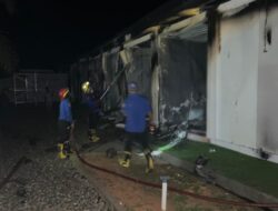 Kebakaran Kompleks Huntara Subulussalam, 12 Rumah Rusak Berat