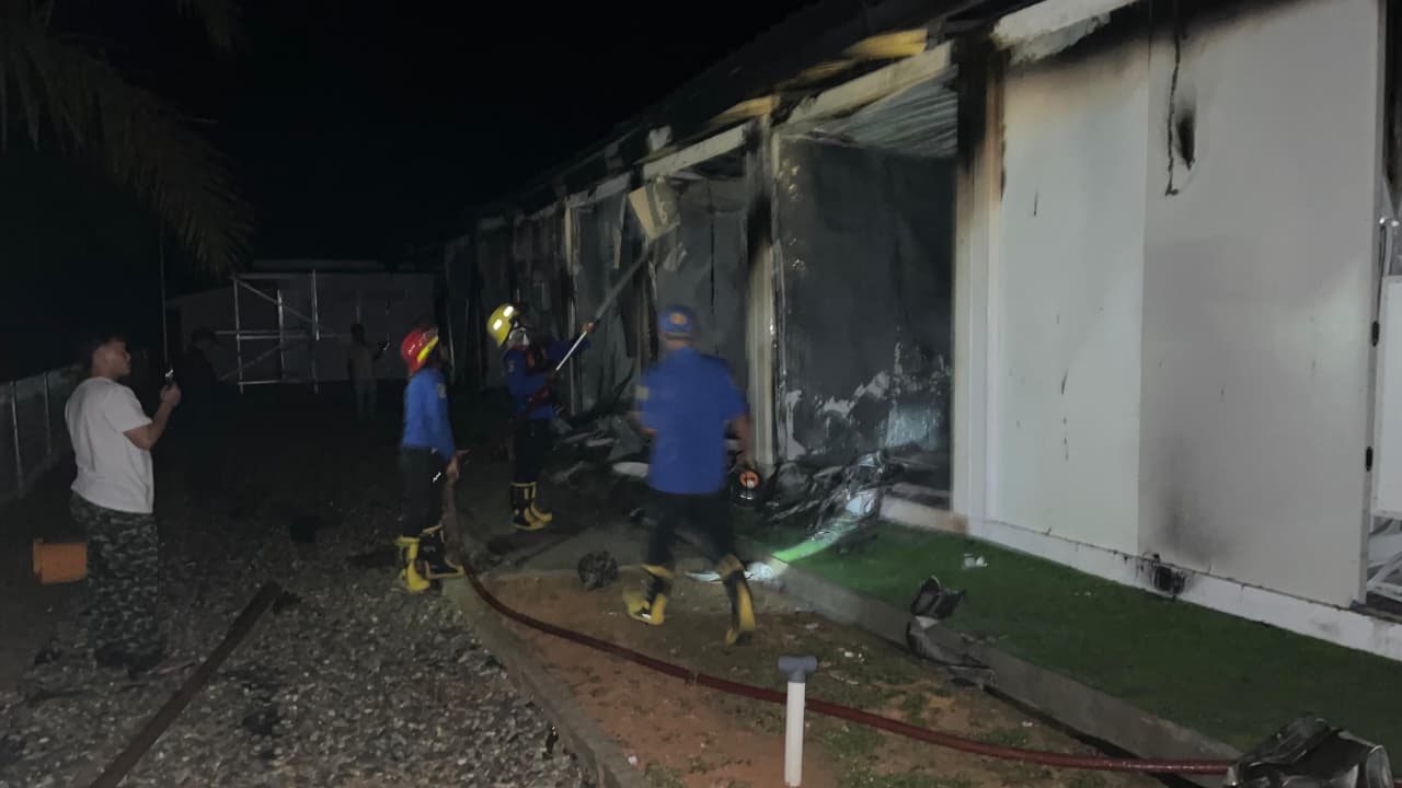 Kebakaran Kompleks Huntara Subulussalam, 12 Rumah Rusak Berat