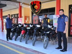 Polres Pidie Ungkap Kasus Curanmor, Tiga Pelaku Diamankan