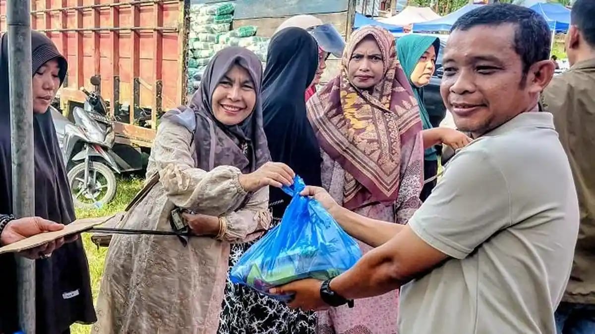Rayakan HUT ke-24, Bumoe Breuh Sigupai Gelar Pasar Murah Tiga Hari