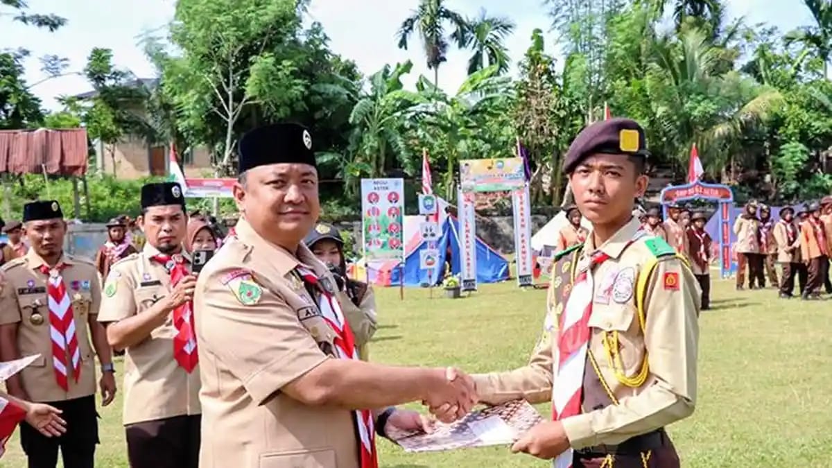 Kapolres Abdya Tutup Jambore Pramuka Ke-5 Tahun 2026