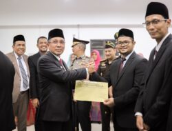 Bupati Pidie Jaya Lantik 21 Pejabat, Langsung Hadapi Tantangan Banjir
