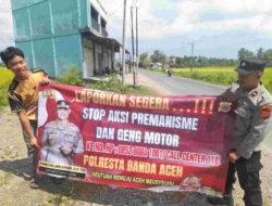 Polresta Banda Aceh Tegas Berantas Premanisme dan Geng Motor