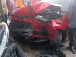 Tiga Kendaraan Terlibat Tabrakan Beruntun di Meuraxa Banda Aceh
