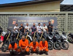 Polisi Bongkar Gudang Motor Curian, Pasutri Diamankan