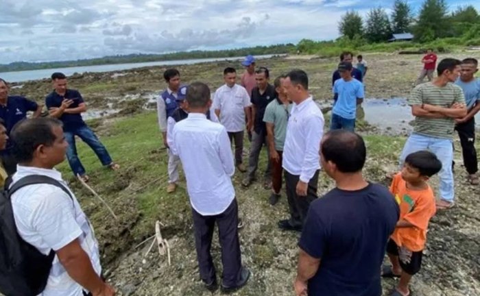 Tim KKP Survei Pembangunan Kampung Nelayan di Simeulue