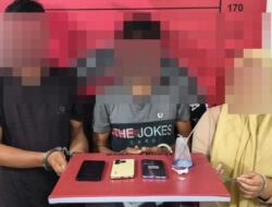 Kasus Sabu, Polisi Tangkap 2 Pria dan 1 Wanita di Seunuddon