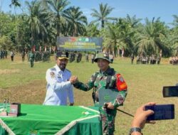 TMMD Aceh Timur Dimulai, Al-Farlaky Tekankan Sinergi Pembangunan