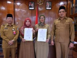 Sekda Aceh Jaya Tunjuk Plt Kadishub dan Plt Sekretaris Parekrafpora