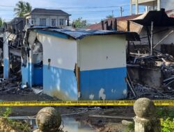 Dapur MBG di Keumala Hangus Terbakar