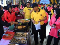 Bhayangkari Aceh Gelar Olahraga dan Bazar HUT Ke-46 YKB