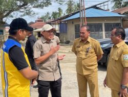 Wagub Aceh Cek Kondisi Ruas Jalan dan Sarana Air Bersih di Rantau
