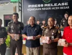 Pemulihan Kerugian Negara, Kejari Aceh Besar Setor Dana Korupsi ke KPPN