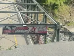 Jembatan Enang-Enang Belum Diperbaiki, Warga Masih Harus Gunakan Jalur Alternatif