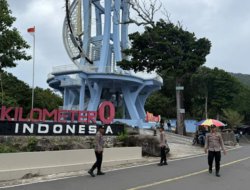 Masuki Musim Liburan, Polres Sabang Tingkatkan Patroli di Lokasi Wisata