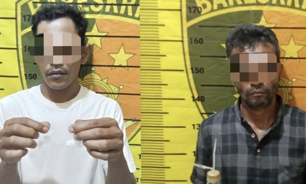 Polisi Tahan Dua Petani yang Terlibat Narkoba