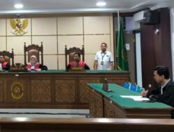 Mantan Keuchik di Nagan Raya Divonis 3 Tahun Penjara