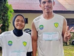 Dua Atlet Abdya Naik Podium pada Ajang Taluak Run
