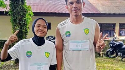 Dua Atlet Abdya Naik Podium pada Ajang Taluak Run