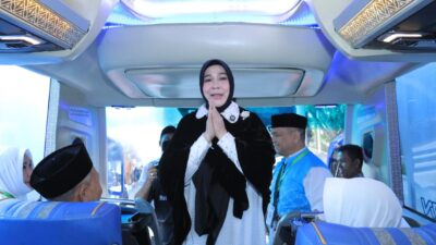 Diiringi Talbiyah, 287 Calon Haji Banda Aceh Diberangkatkan