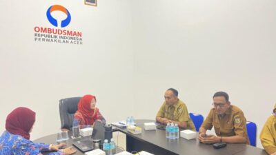Audiensi ke Ombudsman, Diskominfotik Tingkatkan Sinergi Layanan Aduan