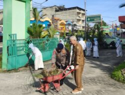 Program ASRI, Brimob dan Nakes Gotong Royong Benahi Lingkungan Puskesmas