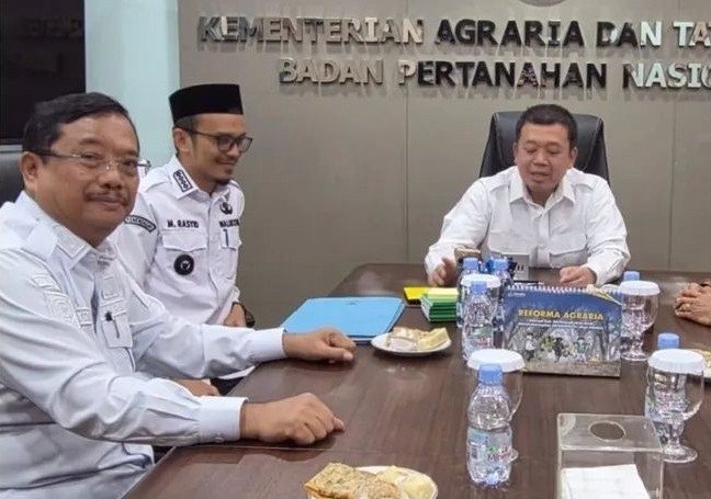HRB Temui Menteri ATR/BPN, Bahas Tumpang Tindih HGU dan Konflik Lahan