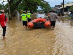 Krueng Tadu Meluap, Jalan Meulaboh–Tapaktuan Terendam Banjir
