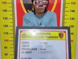 Pencuri Rumah Notaris di Aceh Tenggara Diringkus Polisi