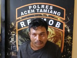 Tujuh Jam Setelah Aksi, Pejambret Sepmor Diringkus Polres Aceh Tamiang