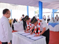 Rutan Jantho Gelar Sertijab Kepala, Pemkab Sampaikan Apresiasi