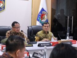 Wagub Aceh Bahas Fiskal dan Rehabilitasi Bersama Mendagri