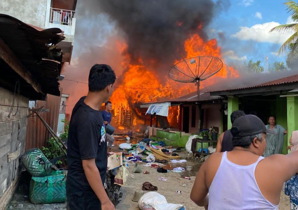 Kebakaran Permukiman di Aceh Tenggara, 39 Jiwa Terdampak