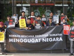 Korban Bencana Sumatra Gugat Pemerintah ke PTUN