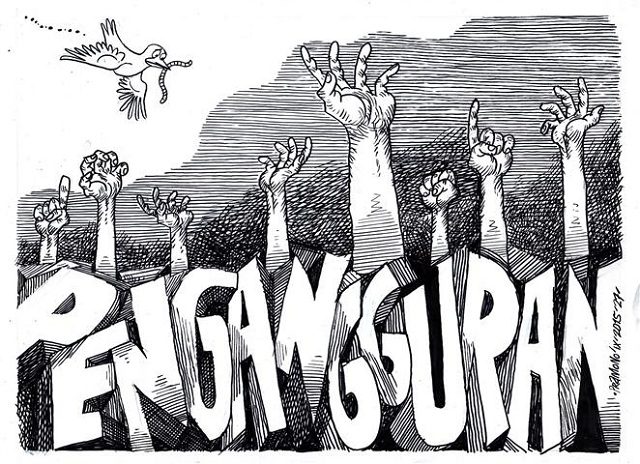 ilustrasi pengangguran