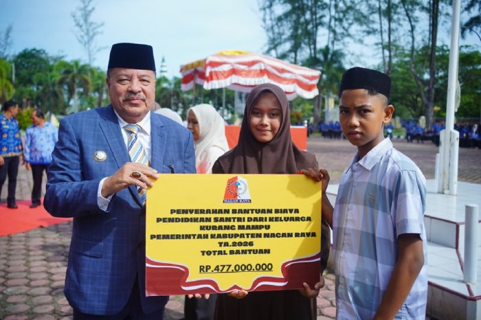 580 Santri dan Mahasiswa Nagan Raya Terima Bantuan Pendidikan
