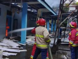 USK Terbakar Usai Keributan Mahasiswa, Polisi Lakukan Penyelidikan