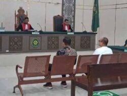 Dua Terdakwa Korupsi Wastafel Dituntut 3 Tahun Penjara