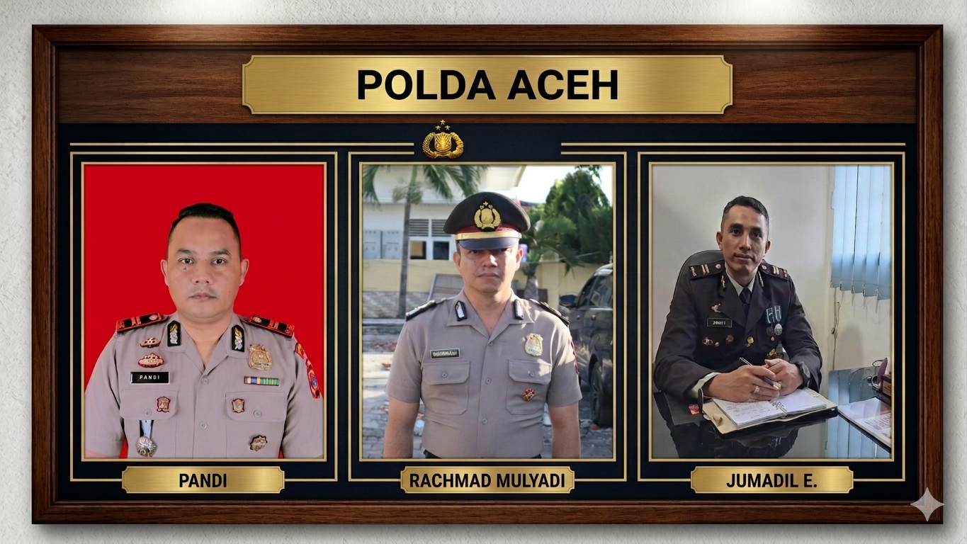 Penyegaran Organisasi, Tiga Perwira Polresta Banda Aceh Naik Jabatan sebagai Kasat