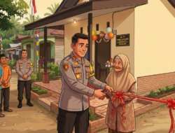 Kapolres Abdya Resmikan Rumah Layak Huni untuk Umi Kalsum