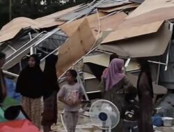 Huntara Rusak Akibat Angin Kencang Bertambah Jadi 66 Unit
