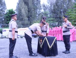 Sertijab Tiga Kasat Digelar, Kapolres Minta Personel Lebih Adaptif