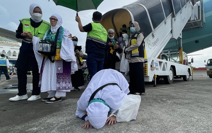 Jemaah Haji Asal Lhokseumawe Dijadwalkan Tiba di Aceh 26 Juni