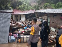 Dua Rumah di Sabang Rusak Akibat Longsor