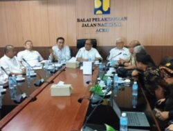 KNA dan BPJN Bahas Percepatan Pemulihan Jalan Bireuen–Takengon