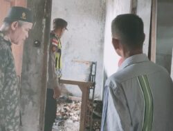 Rumah Bidan Gampong Buket Krueng Terbakar