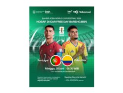 Dispora Banda Aceh Ajak Warga Nobar Piala Dunia 2026 di CFD