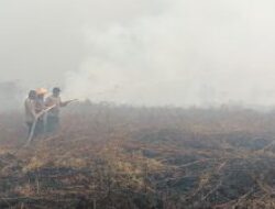 Cuaca Panas, Polres Aceh Barat Waspadai Karhutla Meluas
