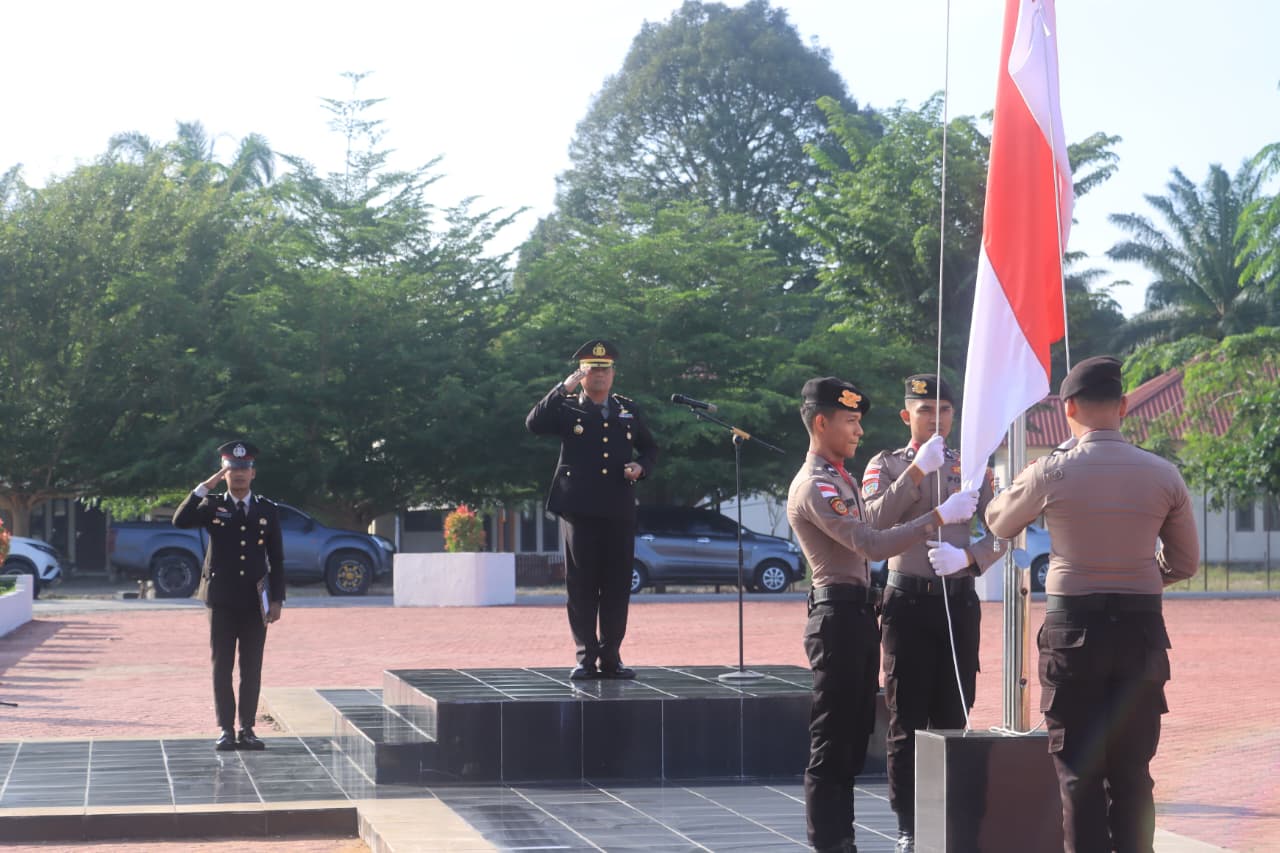 Kapolres Subulussalam Tekankan Pengamalan Nilai Pancasila dalam Tugas Polisi